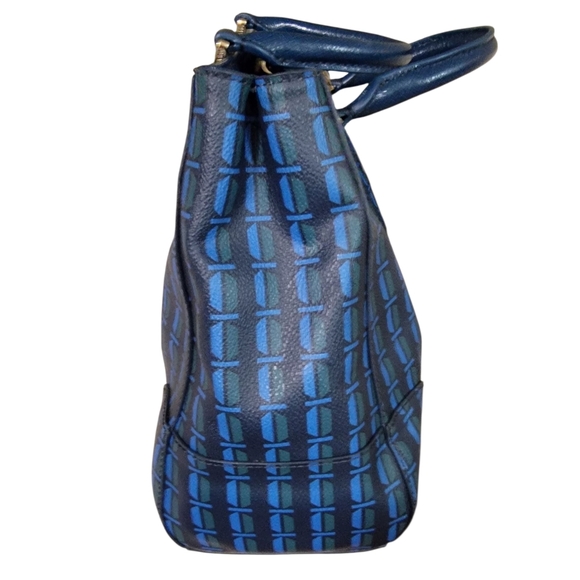 Tory Burch Blue & Green Patterned Women's Bag - Picture 3 of 9